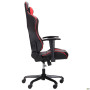 Крісло VR Racer Shepard чорний-червоний 515281