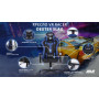 Крісло VR Racer Dexter Slag чорний-синій 546479