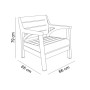 Садовое кресло Sofa Tekli Koltuk