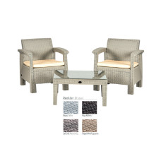 Комплект садовой мебли California Balkony Set HK-950-Capucino