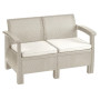 Комплект садових меблів Toscana Double Seat Set HK-955-Grey