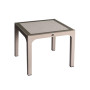 Стол HM-710 COMFORT RATTAN MASA 90*90 со стеклом