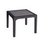 Стол HM-710 COMFORT RATTAN MASA 90*90 со стеклом