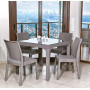 Стол HM-710 COMFORT RATTAN MASA 90*90 со стеклом