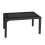 Стіл HM-725 Pamukkale Rattan Masa 80*140 со стеклом  Grey