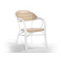 Кресло NOVUSSI Bamboo из высококачественного пластика NVS002 cappuccino-brown