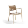 Кресло NOVUSSI REGNUM из высококачественного пластика NVS005 cappuccino/sand brown
