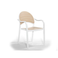 Кресло NOVUSSI Senza из высококачественного пластика NVS004 White