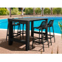 Стул барный Siesta (Air bar stool), арт. 068 Black