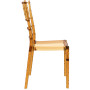 Стул банкетный, свадебный Siesta 071 Chiavari Amber Transparent