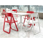 Стул Siesta складной красный (Dream folding chair), арт. 079