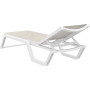Шезлонг Rio від Турецького виробника Siesta 082 White-Taupe