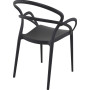 Кресло Siesta (Mila armchair), арт. 085 Mila Black
