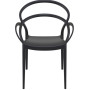 Кресло Siesta (Mila armchair), арт. 085 Mila Black
