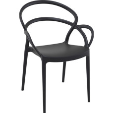 Кресло Siesta (Mila armchair), арт. 085 Mila Black