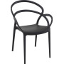 Кресло Siesta (Mila armchair), арт. 085 Mila Black