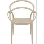 Кресло Siesta (Mila armchair), арт.085 Mila Taupe