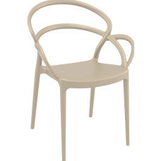 Кресло Siesta (Mila armchair), арт.085 Mila Taupe