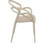 Кресло Siesta (Mila armchair), арт.085 Mila Taupe
