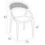 Кресло Siesta (Sunset  chair), арт. 088 Sunset Black