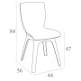 Стул Siesta (Mio-PP  chair), арт. 094 White