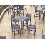 Барный стул Siesta ARES BAR 75 см арт.101 Black