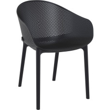 Кресло перфорированное Siesta (Sky armchair), арт. 102 Sky Black