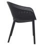 Кресло перфорированное Siesta (Sky armchair), арт. 102 Sky Black