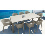 Кресло перфорированное Siesta (Sky armchair), арт.  102 Sky Dark Grey