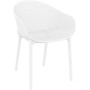Кресло перфорированное Siesta (Sky armchair), арт. 102 Sky White