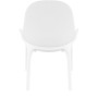 Кресло перфорированное Siesta (Sky armchair), арт. 103 Sky Lounge  White
