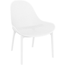 Кресло перфорированное Siesta (Sky armchair), арт. 103 Sky Lounge  White