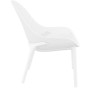 Кресло перфорированное Siesta (Sky armchair), арт. 103 Sky Lounge  White