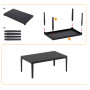 Столик кофейный Siesta (Sky lounge table), арт. 104 Black