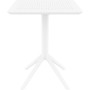 Стол Siesta складной 60*60 белый (Sky folding table), арт. 114 White