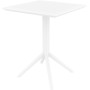 Стол Siesta складной 60*60 белый (Sky folding table), арт. 114 White