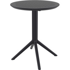 Стіл Siesta складаний  121 Sky Black Ø60