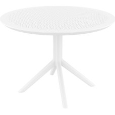 Стол Siesta 124 Sky Table Ø105 White