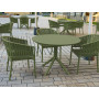 Стол Siesta 124 Sky Table Ø105 Dark Grey