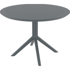 Стол Siesta 124 Sky Table Ø105 Dark Grey
