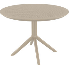Стол Siesta 124 Sky Table Ø105 Beige