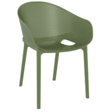 Кресло штабелированное Siesta 151 Sky Pro Olive Green
