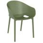 Кресло штабелированное Siesta 151 Sky Pro Olive Green