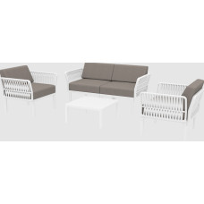 Комплект садовой мебели Siesta, Portofino Lounge153 White