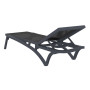 Шезлонг Pacific от Турецького производителя Siesta 089 D.Grey-Black