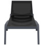Шезлонг Pacific от Турецького производителя Siesta 089 D.Grey-Black