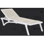 Шезлонг Pacific от Турецкого производителя Siesta 089 White-Taupe