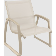 Кресло Pacific Lounge Siesta, с подлокотниками 232 Taupe