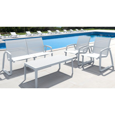 Комплект меблів Siesta, Portofino Lounge Set с подлокотниками 238 White