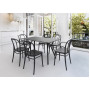 Стул Siesta (Victor stacking chair), арт. 252 Black